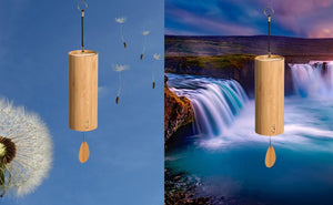 Koshi Aqua with Koshi Aria together - Water and Air Sound Sample - Gaiachimes