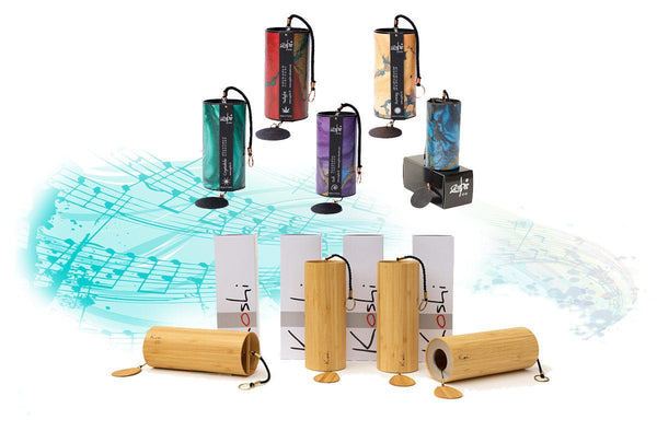 Koshi chimes compared to the Zaphir chimes - Gaiachimes