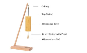 How tall is a Koshi chime - Gaiachimes