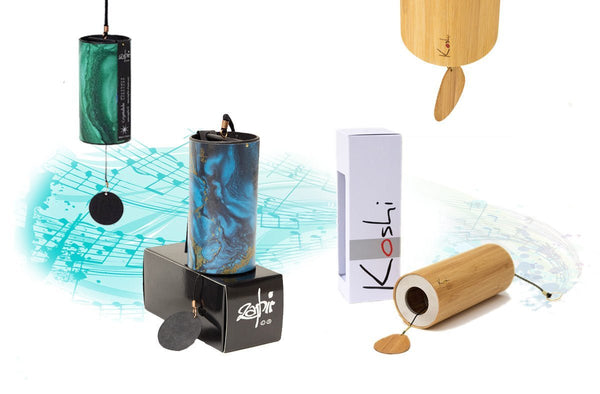 Zaphir and Koshi chimes tunes compared - Gaiachimes