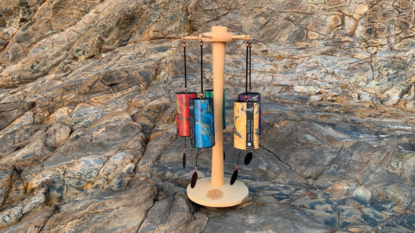 Zaphir Chimes Set of 5 with stand
