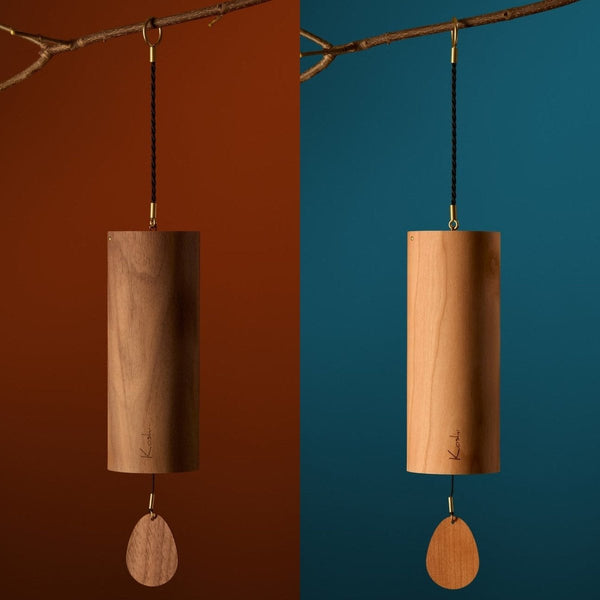Koshi Earth Symphony Set of 2 Chimes. Made in France - wind chime set