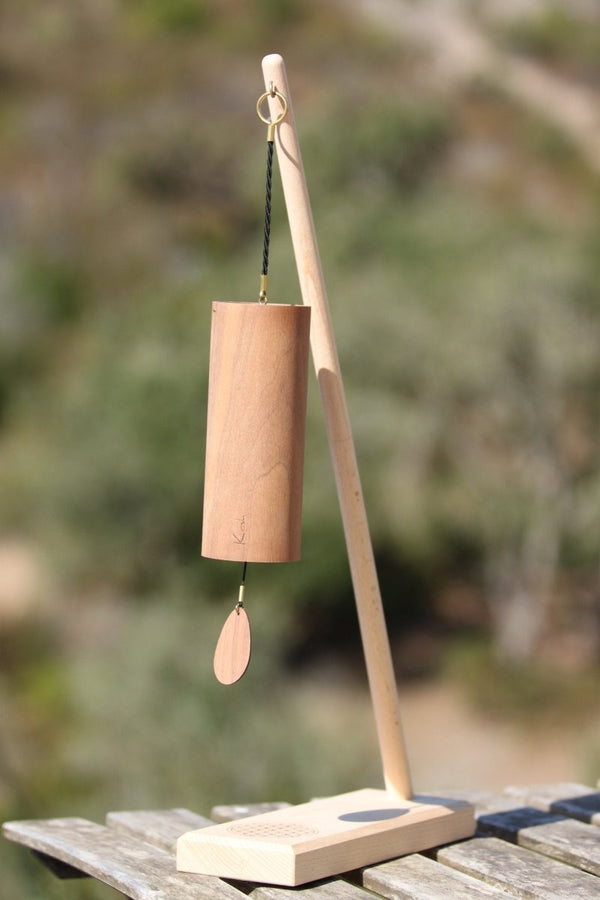 Koshi Mountain Chime, Walnut. Earth Symphony Collection. Made in France - wind chime